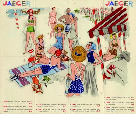 Jaeger swimwear advertisement